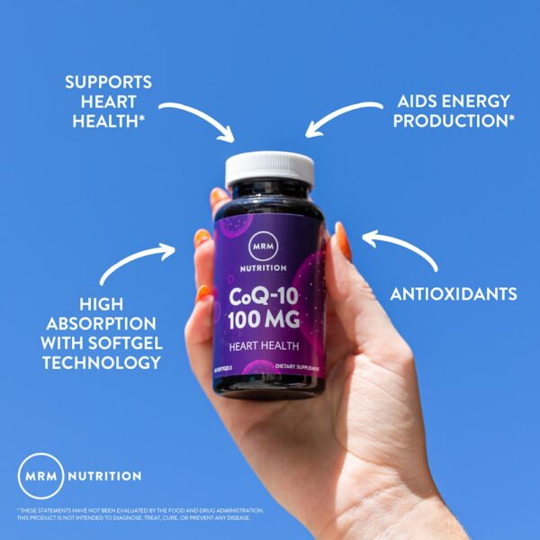 MRM Nutrition - CoQ-10 120 Cápsulas Softgel