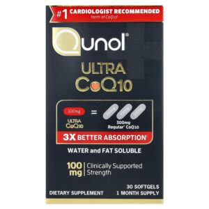 Qunol - Ultra CoQ10 30 Cápsulas Softgel