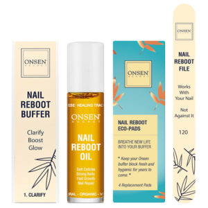 Onsen Secret - Kit Nail Reboot com Óleo Kit com 7 Unidades