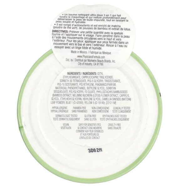 Physicians Formula - The Perfect Matcha Bálsamo 3-em-1 Derretido 40 g