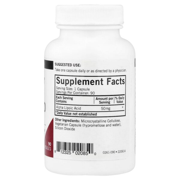 Kirkman Labs - Ácido Alfa-Lipóico 50mg 90 Cápsulas