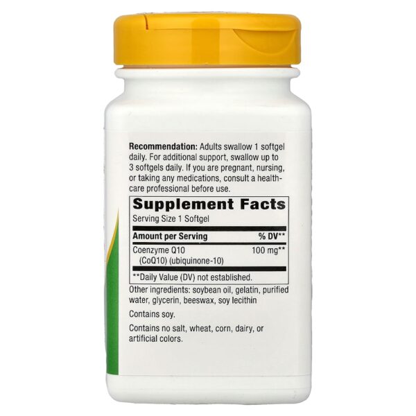 Nature's Way - CoQ10 100 mg 120 Cápsulas Softgel