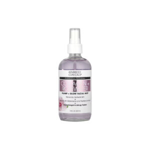 65cfc901056c41bfa523f1e9cfbf72ef-ie1m9wjz6f.jpg Colágeno + Água de Rosas Névoa Facial Plump + Glow 222ml - Advanced Clinicals