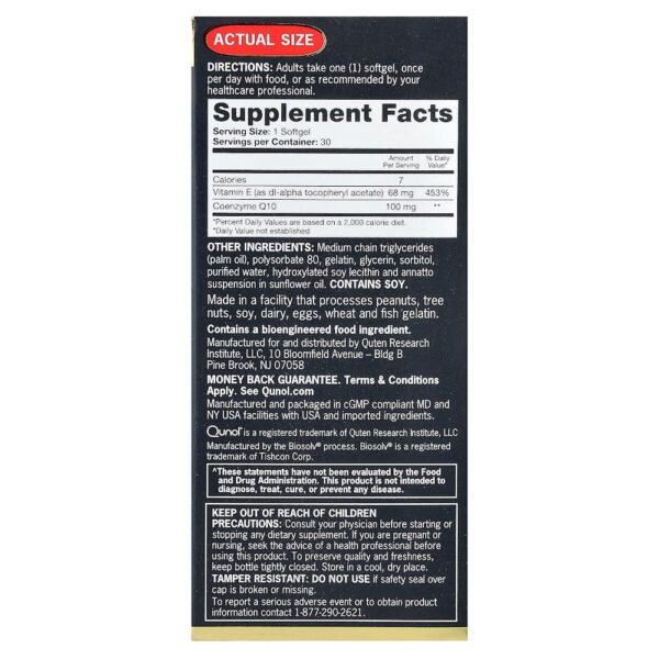 Qunol - Ultra CoQ10 30 Cápsulas Softgel