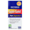 Enzymedica - Lypo Gold Digestão de Gorduras 120 Cápsulas