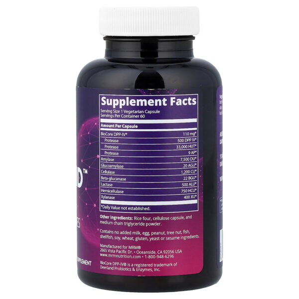 MRM Nutrition - Gluten Aid 60 Cápsulas Vegetarianas