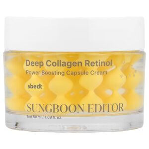 Sungboon Editor - Deep Collagen Retinol, Creme em Cápsula para Reforço de Energia, 50 ml