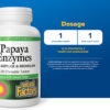 Natural Factors - Enzimas de Mamão Papaia com Amilase e Bromelina 120 Comprimidos Mastigáveis