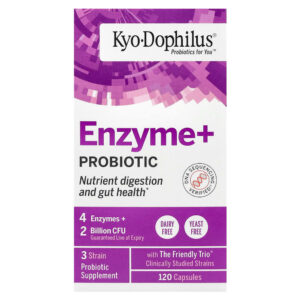 68-21.jpg Kyolic - Kyo-Dophilus Enzyme+ Probiotic 120 Cápsulas
