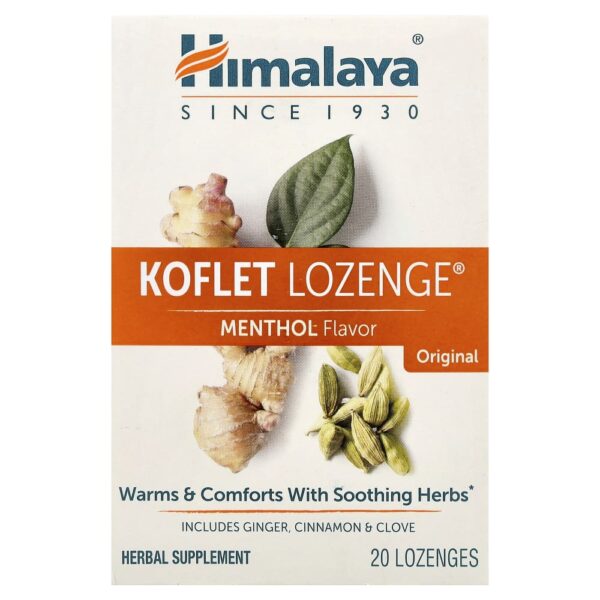 Himalaya - Koflet Lozenge Original Mentol 20 Pastilhas
