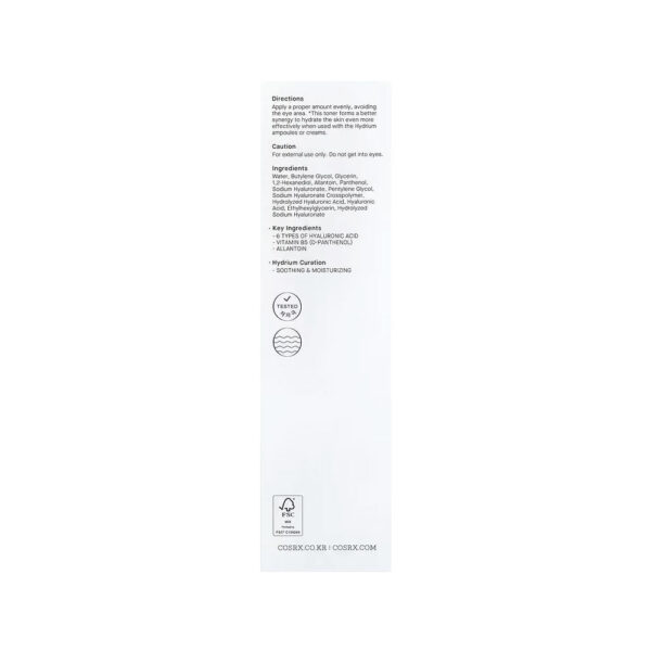 Hydrium Tônico Aquoso 150ml - CosRx
