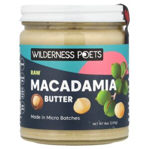 Wilderness Poets - Manteiga de Macadâmia Crua 227 g