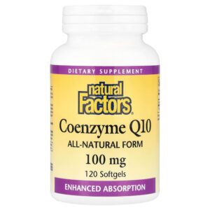 Natural Factors - Coenzima Q10 100 mg 120 Softgels
