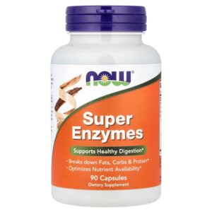 NOW Foods - Superenzimas 90 Cápsulas