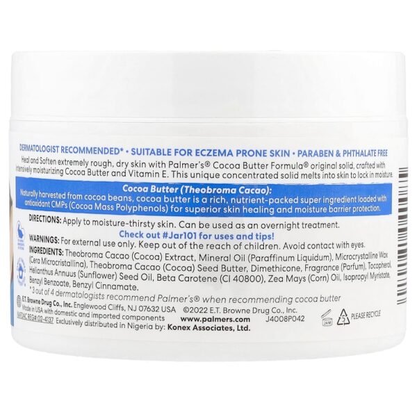 Palmer's - Cocoa Butter Formula com Vitamina E 200 g