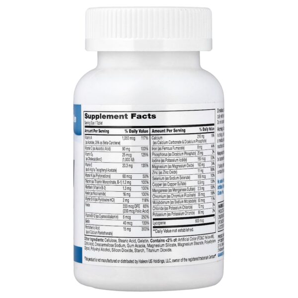21st Century - Sentry Men Suplemento Multivitamínico e Multiminerais 120 Comprimidos