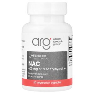Metabolic Maintenance - NAC 600 mg 60 Cápsulas Vegetarianas