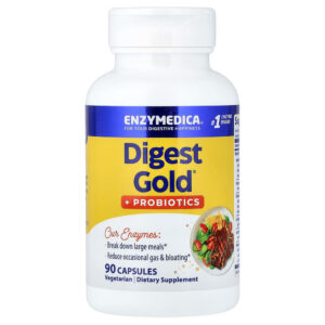 Enzymedica - Digestão Ouro + Probióticos 90 Cápsulas
