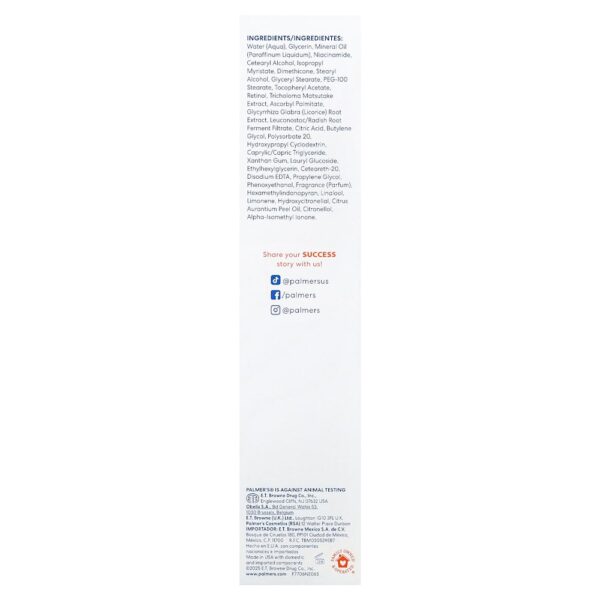 Palmer's - Skin Success com Vitamina E Loção Corporal Fade Milk 250 ml