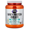 NOW Foods - Whey Protein Isolate Baunilha Natural 816 g
