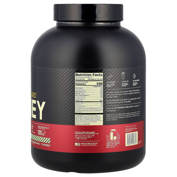Optimum Nutrition - Gold Standard 100% Whey Chocolate e Menta 2,24 kg