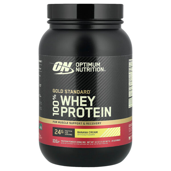 71-33.jpg Optimum Nutrition - Gold Standard 100% Whey Creme de Banana 907 g
