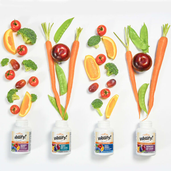 21st Century - Wellify Multivitamínico e Multimineral para Homens 50+ 65 Comprimidos