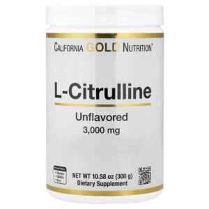 California Gold Nutrition - L-citrulina Sem Sabor 300 g