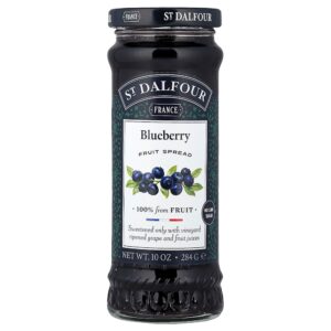 St. Dalfour - Mirtilo Silvestre Geleia Luxuosa de Mirtilo Silvestre 283 g. (284 g.)
