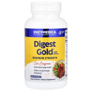 Enzymedica - Digest Gold com ATPro 180 Cápsulas