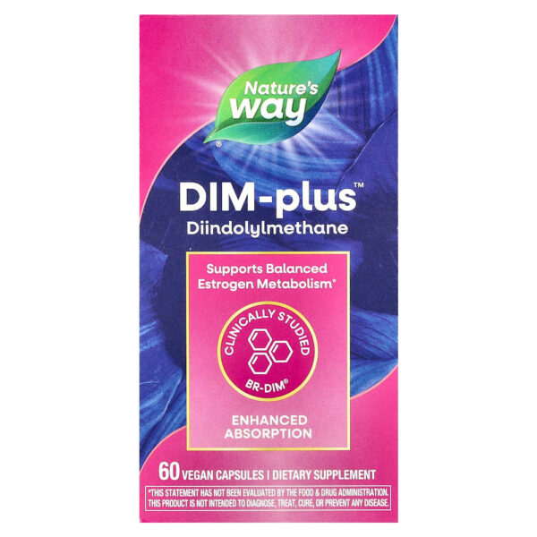 73-27.jpg Nature's Way - DIM-Plus 60 Cápsulas Veganas