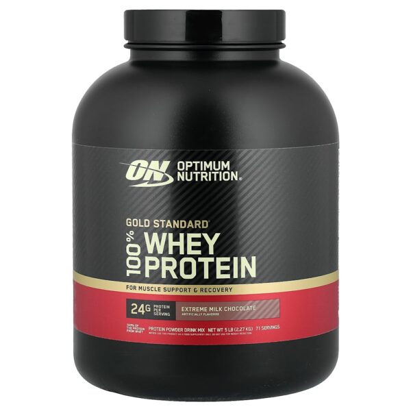 Optimum Nutrition - Gold Standard 100% Whey Chocolate ao Leite Extremo 2,27 kg