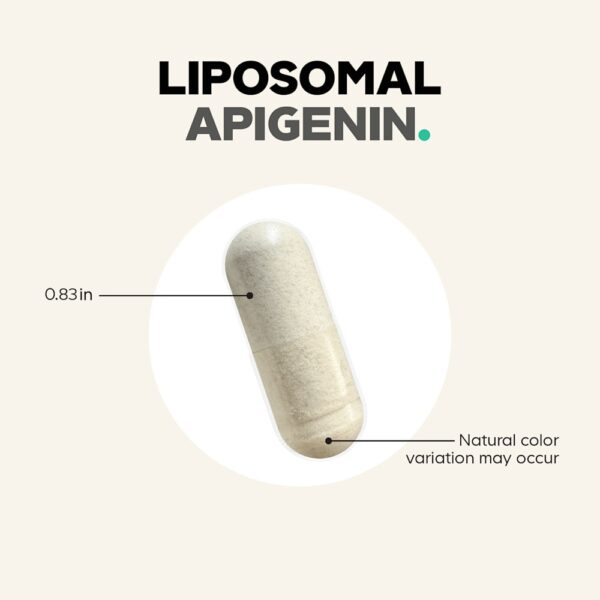 Codeage - Apigenina Lipossomal Complexo de Fosfolipídios 90 Cápsulas Vegetais (50 mg por Cápsula)