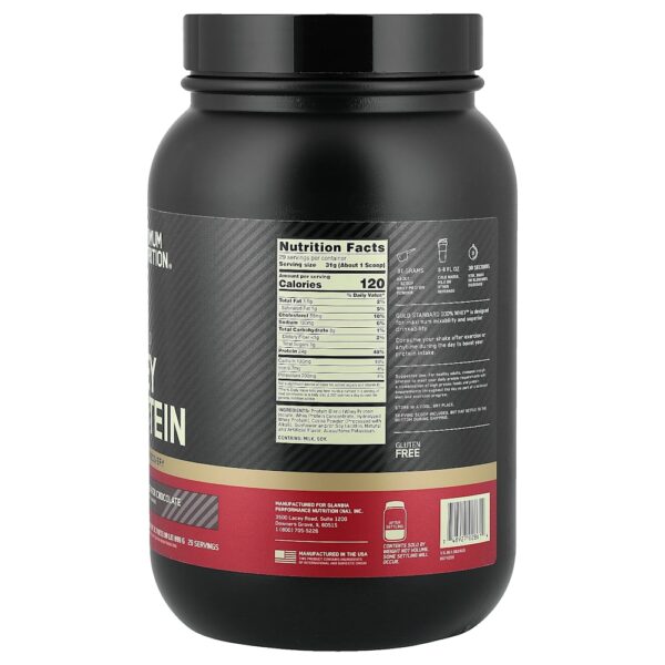 Optimum Nutrition - Gold Standard 100% Proteína Whey Chocolate Extra Forte 899 g
