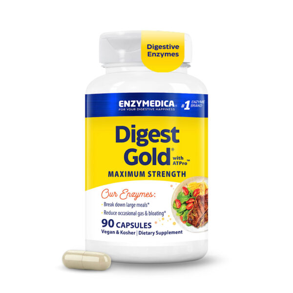 Enzymedica - Digest Gold com ATPro 90 Cápsulas
