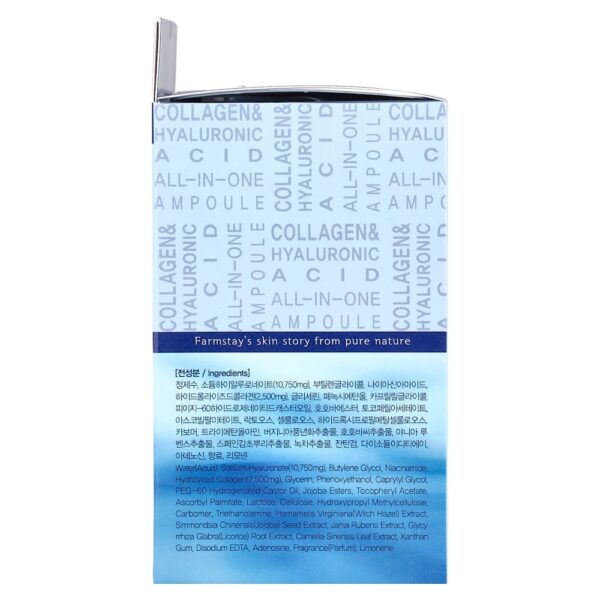 Farmstay - Colágeno e Ácido Hialurônico Ampola Completa 250 ml