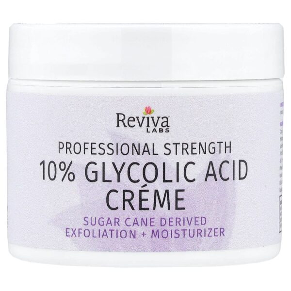 Reviva Labs - Creme com Ácido Glicólico 10% Pele Normal ou Manchada 55 g