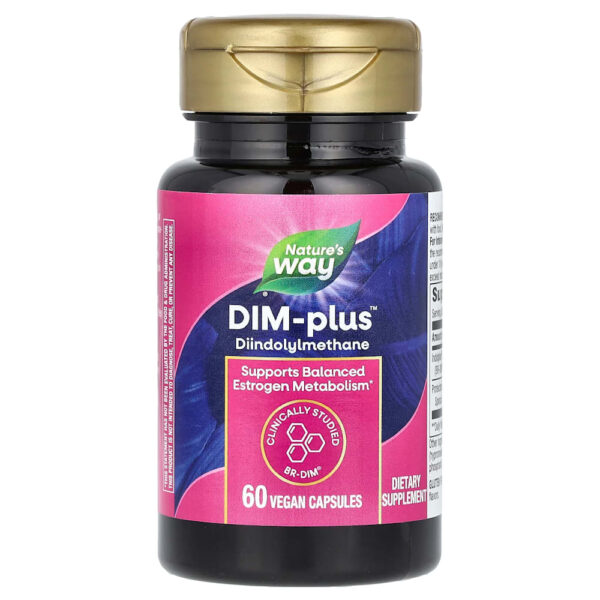 77-24.jpg Nature's Way - DIM-Plus 60 Cápsulas Veganas