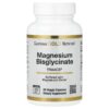 California Gold Nutrition - Bisglicinato de Magnésio Quelato Albion TRAACS 60 Cápsulas Vegetais (100 mg por Cápsulas)