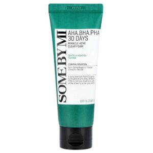 SOME BY MI - AHA BHA PHA 30 Days Miracle Espuma de Limpeza para Acne 100 ml