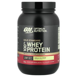 Optimum Nutrition - Gold Standard 100% Whey Sorvete de Baunilha 907 g