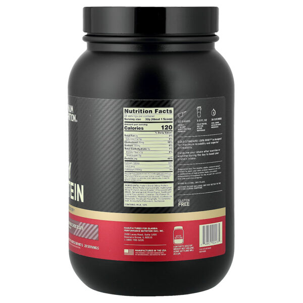 78-20.jpg Optimum Nutrition - Gold Standard 100% Whey Protein Chocolate ao Leite Extremo 907 g