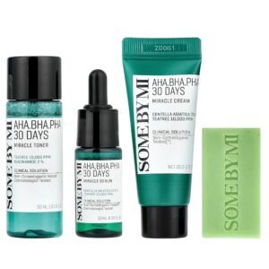 SOME BY MI - AHA BHA PHA 30 Days Miracle Starter Edition Kit com 4 Unidades