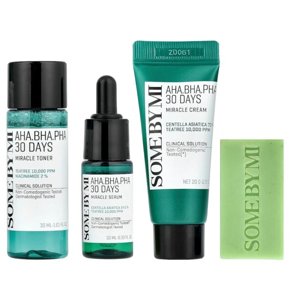 78-4.jpg SOME BY MI - AHA BHA PHA 30 Days Miracle Starter Edition Kit com 4 Unidades