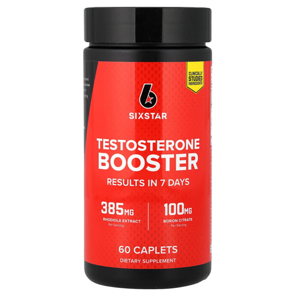 SIXSTAR - Reforço de Testosterona 60 Cápsulas