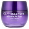 Olay - Regenerist Creme Noturno Retinol24 Max Sem Perfume 48 g