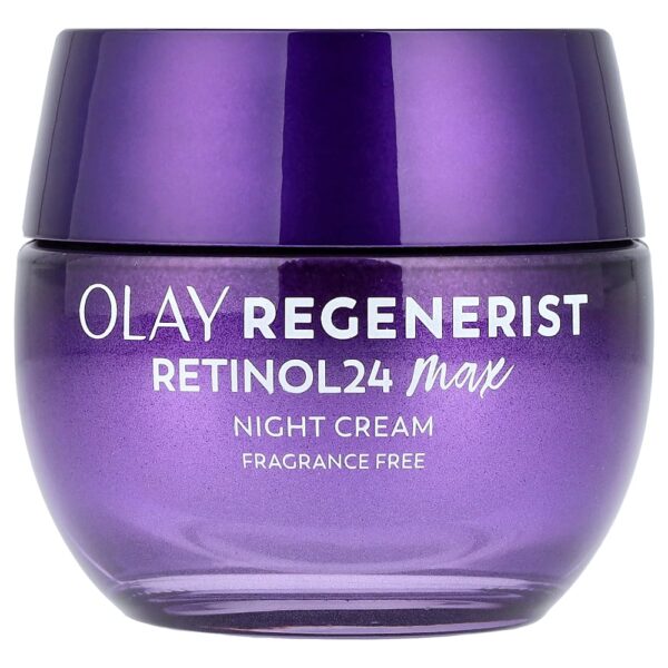 Olay - Regenerist Creme Noturno Retinol24 Max Sem Perfume 48 g