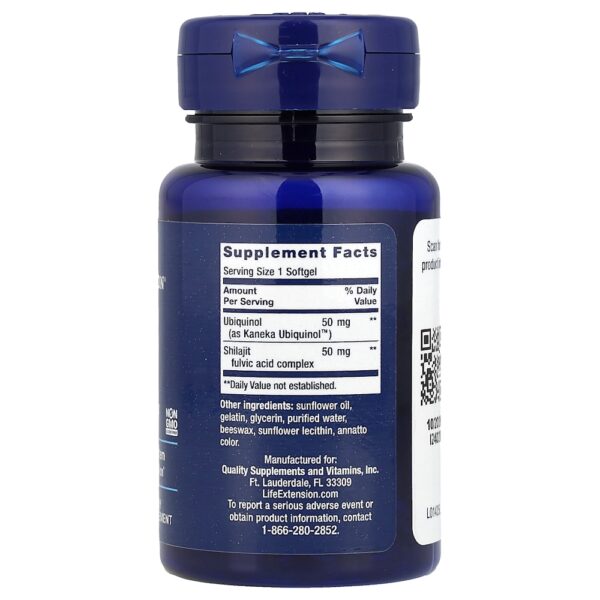 79-7.jpg Life Extension - Super Ubiquinol CoQ10 com Suporte Mitocondrial Enriquecido 50 mg 100 Cápsulas Softgel