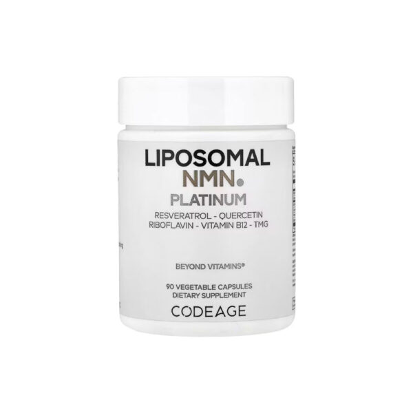 Platinum NMN Lipossomal 90 Cápsulas Vegetais - Codeage