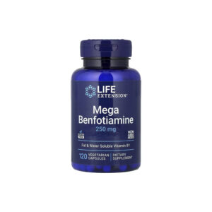 Mega Benfotiamine 250mg 120 Veg Cápsulas - Life Extension